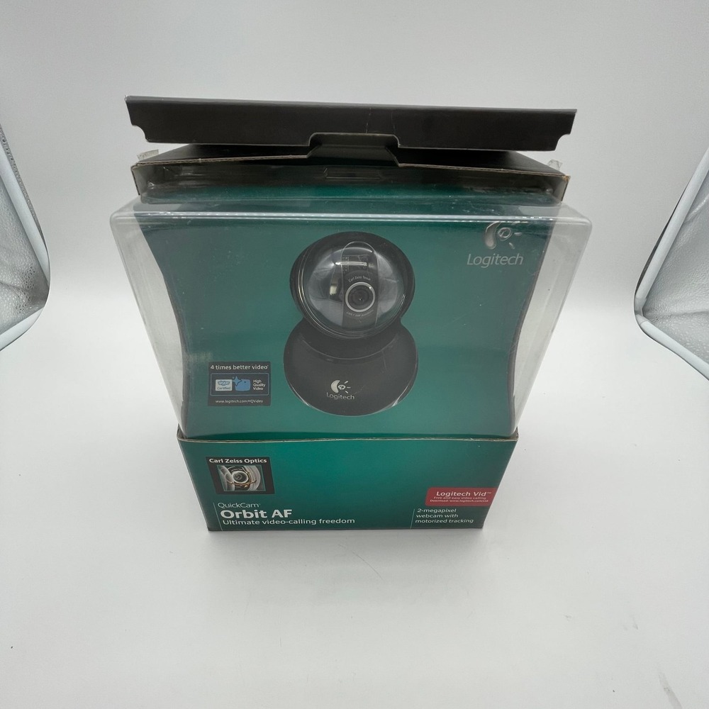 Logitech QuickCam Orbit AF 2MP Motorized Tracking Webcam with Carl Zeiss Optics